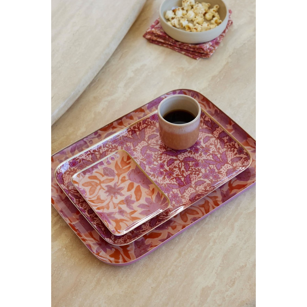 Tray Tiny - Bunga Cuivre - Bonheur du Jour