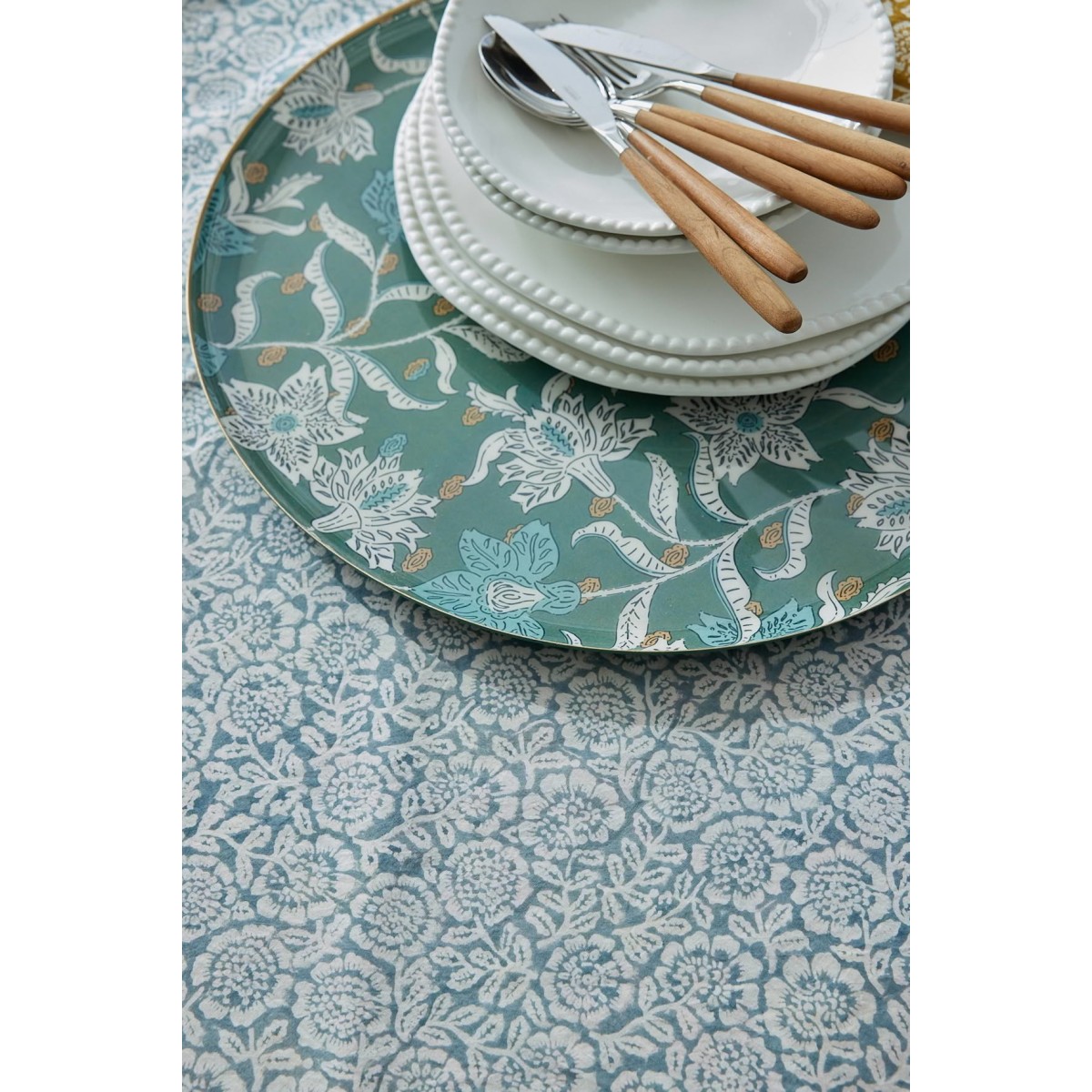 Tray Rondo 40 cm - Lotus Green - Bonheur du Jour