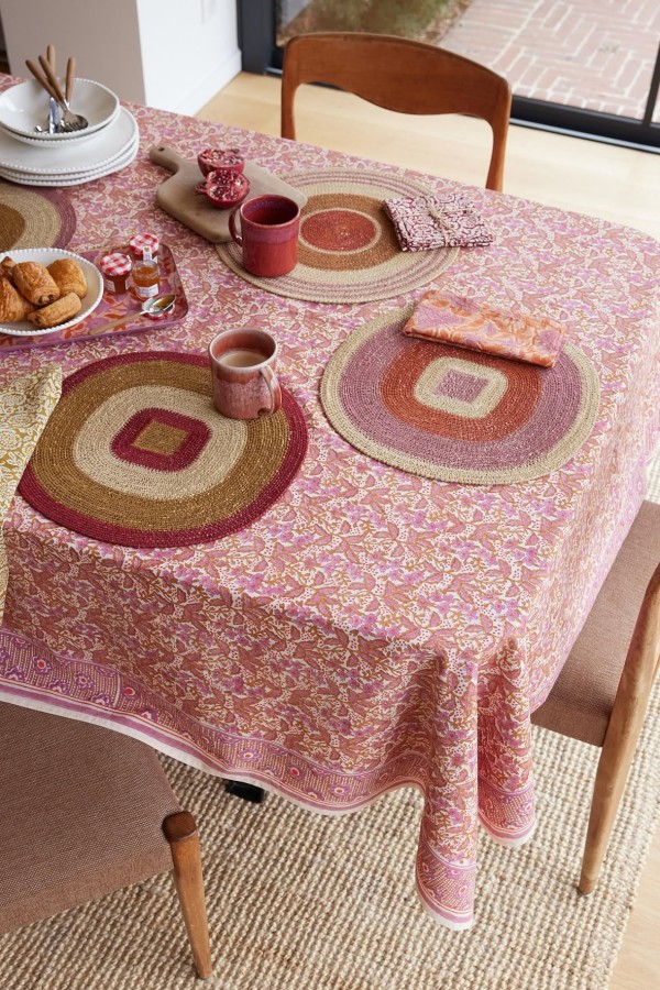 Set de table en jonc de mer Mada - Malaga - Bonheur du Jour