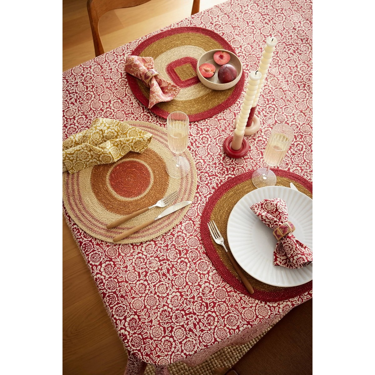 Set de table en jonc de mer Baya - Ginger - Bonheur du Jour