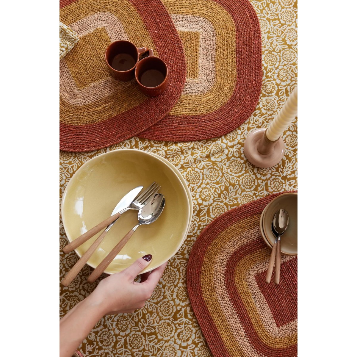 Colourful place mat - Bonheur du Jour