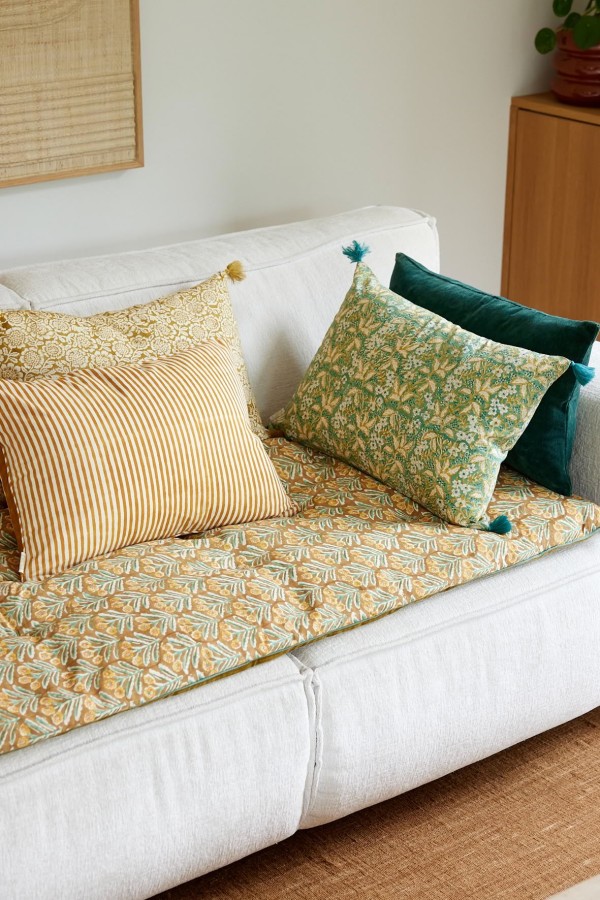 Sofa Cover - Mahal Bronze - Bonheur du Jour