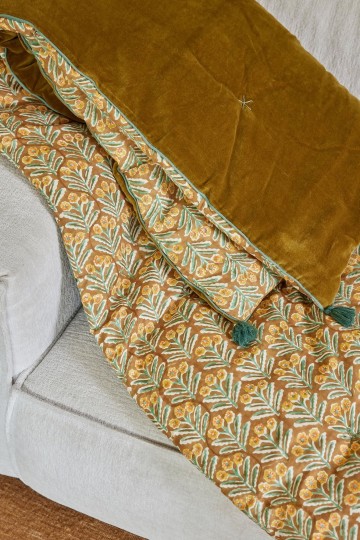 Sofa Cover - Mahal Bronze - Bonheur du Jour