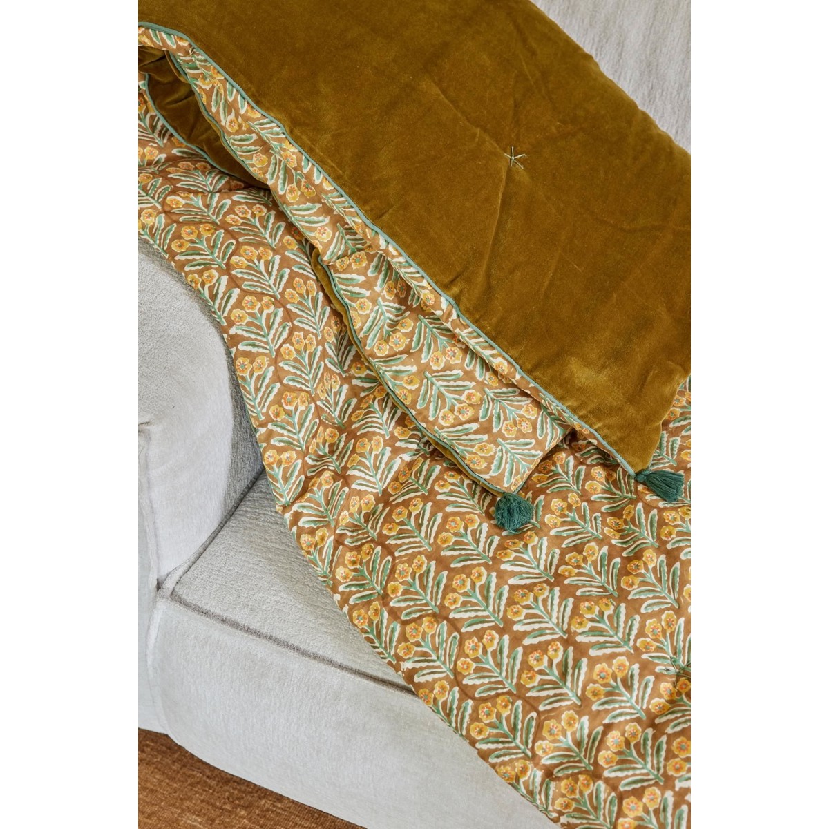 Sofa Cover - Mahal Bronze - Bonheur du Jour