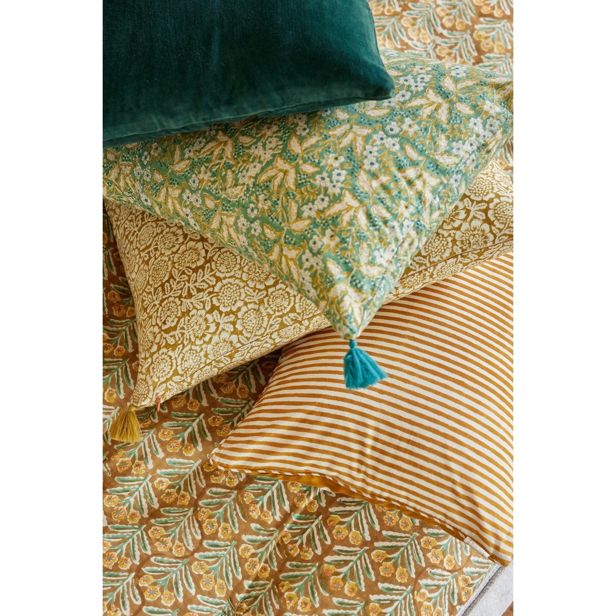 Sofa Cover - Mahal Bronze - Bonheur du Jour