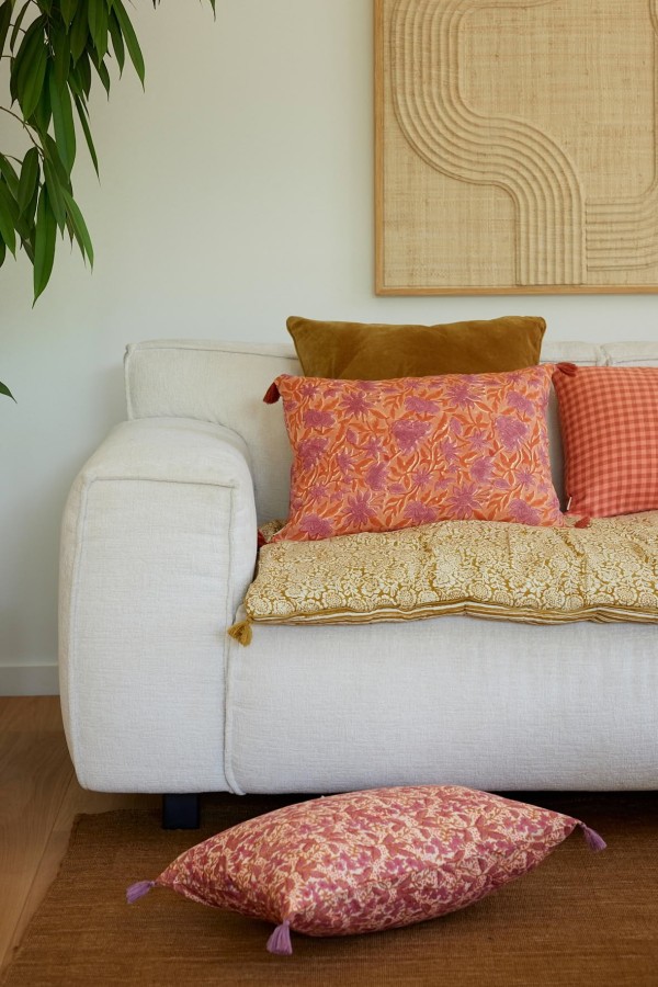 Sofa Cover - Kamala Absynthe - Bonheur du Jour
