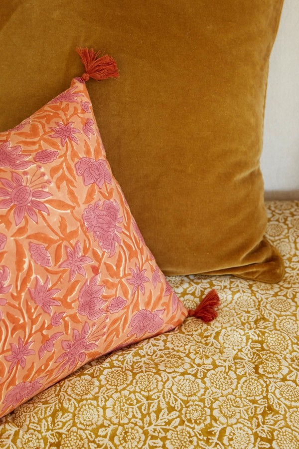 Sofa Cover - Kamala Absynthe - Bonheur du Jour