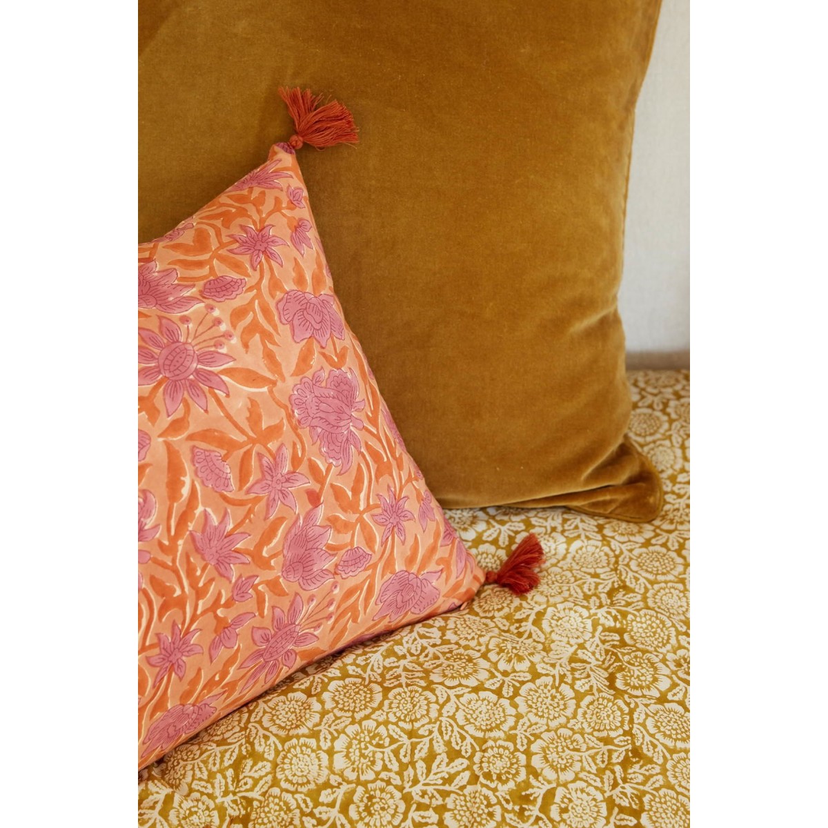 Sofa Cover - Kamala Absynthe - Bonheur du Jour