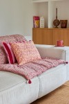 Sofa Cover - Kamala Grenat - Bonheur du Jour