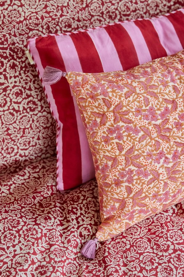 Sofa Cover - Kamala Grenat - Bonheur du Jour