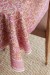 Table cloth - Nalini Pink - Bonheur du Jour