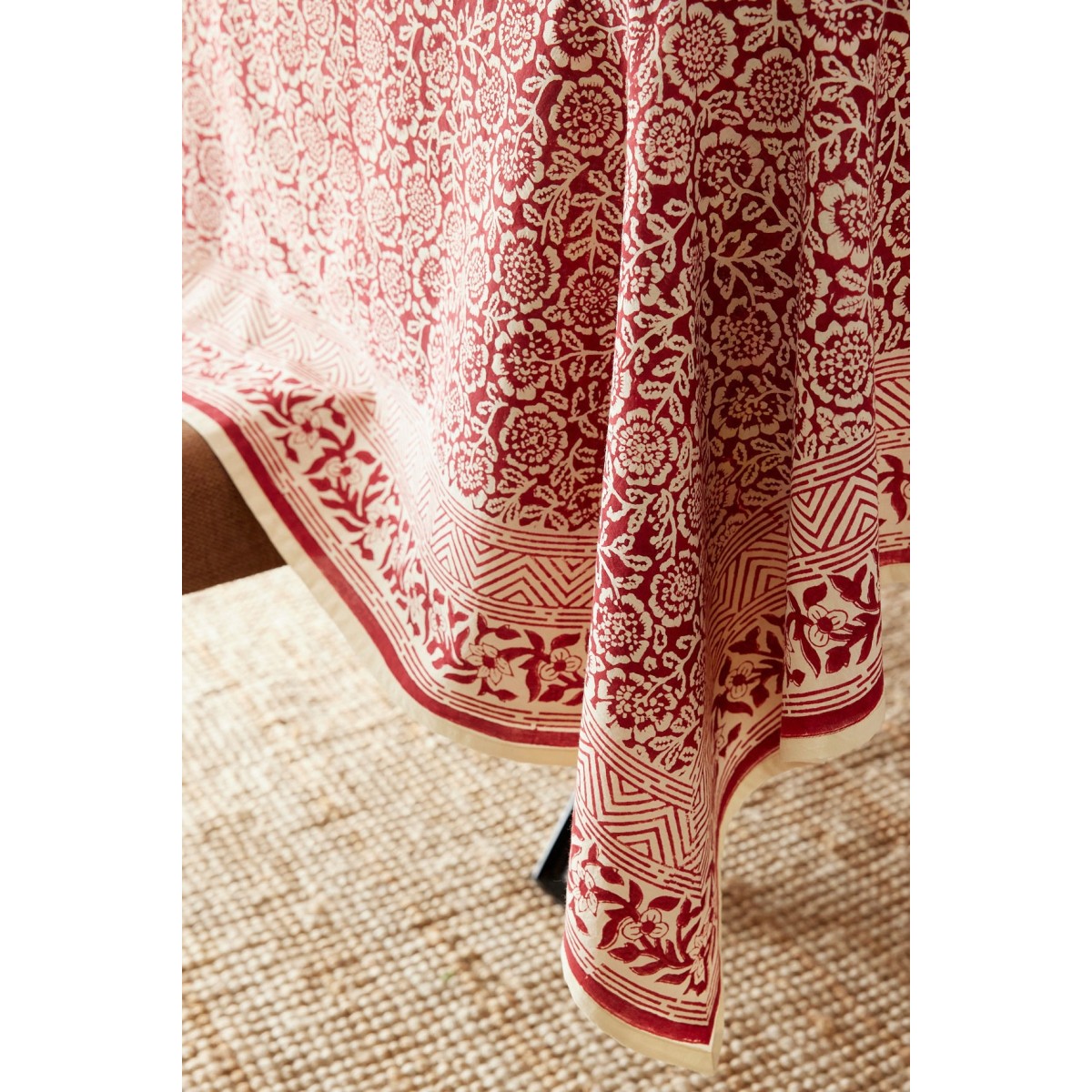 Table cloth - Kamala Grenat - Bonheur du Jour