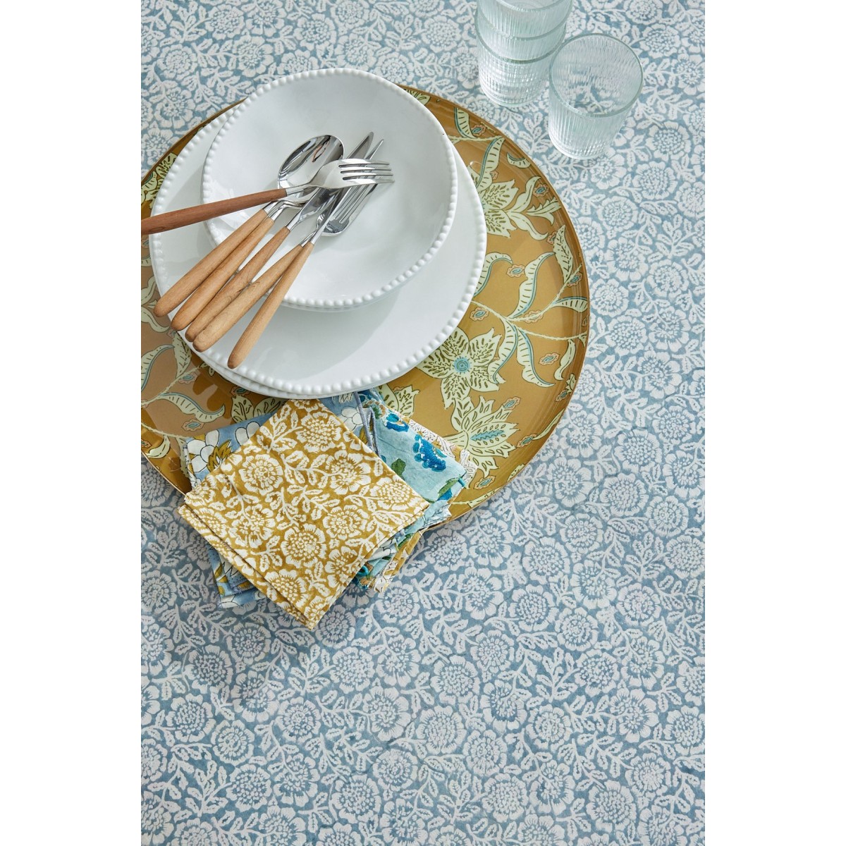 Nappe - Kamala Bleu - Bonheur du Jour