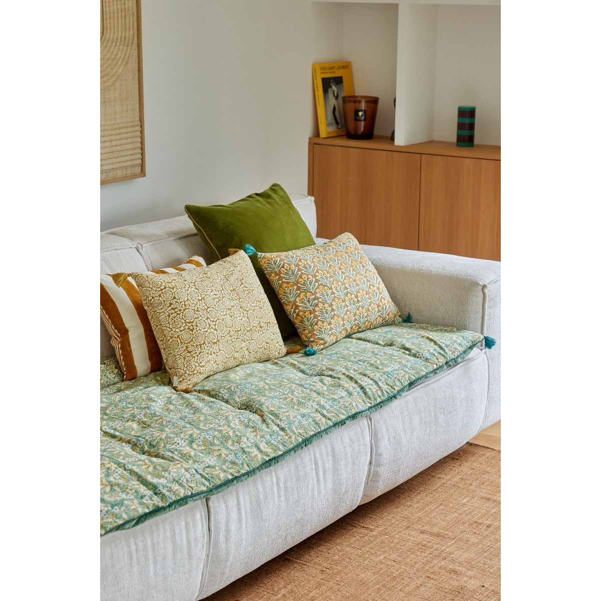 Cushion Cover - Mahal Bronze - Bonheur du Jour