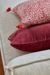 Cushion Cover - Kamala Grenat - Bonheur du Jour