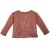 Embroidered fleece sweatshirt  Hello You Old Pink