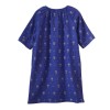 Dress with flowers print Jaipur Blue