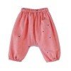 Embroidered pants Willy Triangles Orange/Pink