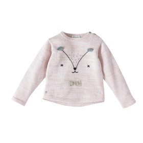 Pull motif animal brodé Minette Rose