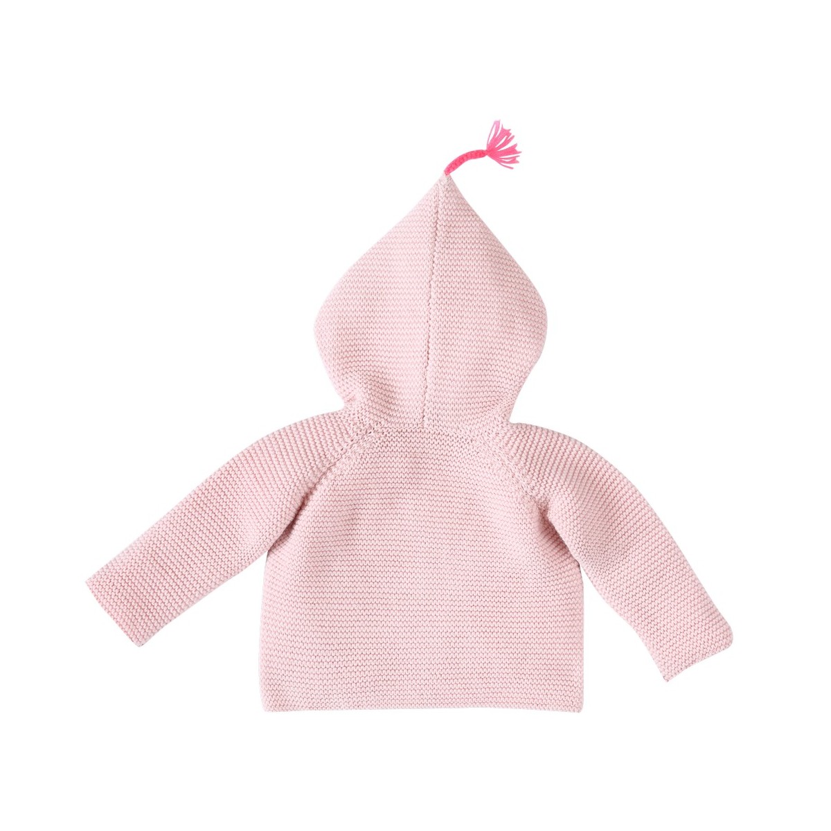 Moss stitch cardigan  Moon Ecru