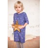 Dress with flowers print Jaipur Blue