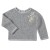 Embroidered pullover  Astrid grey