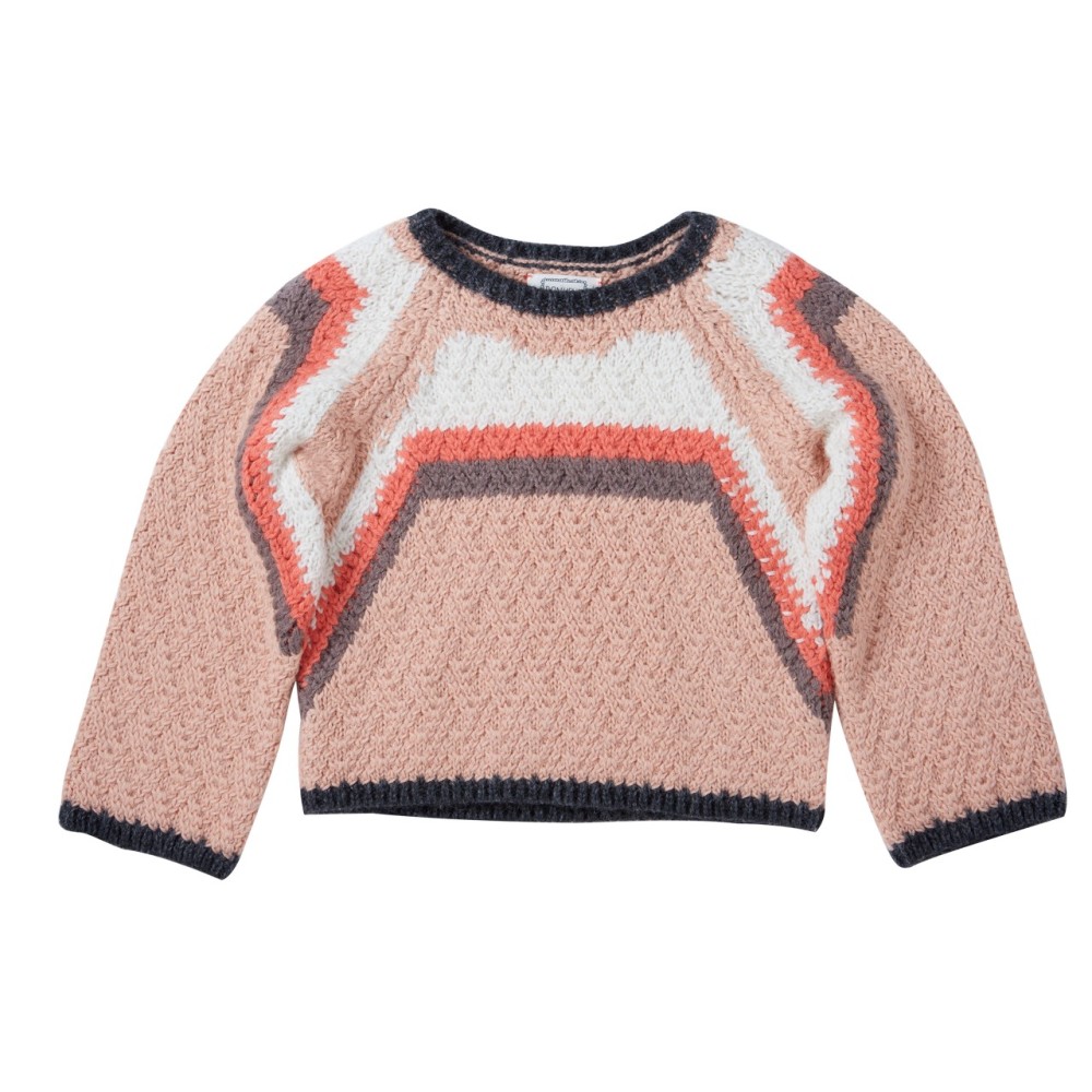 Embroidered pullover  Naja pink