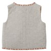 Sleeveless vest  Junko grey