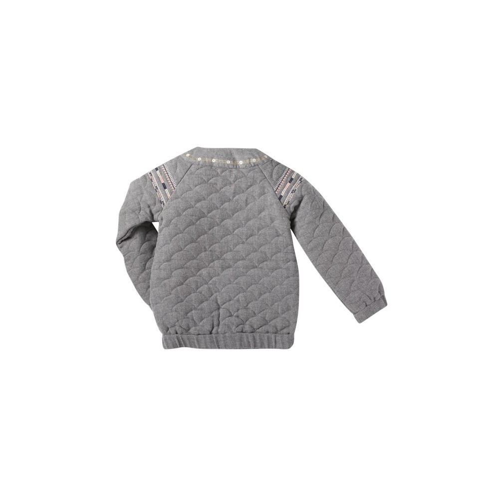 Embroidered jacket  Ambre grey