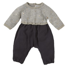 Overall Celeste grey