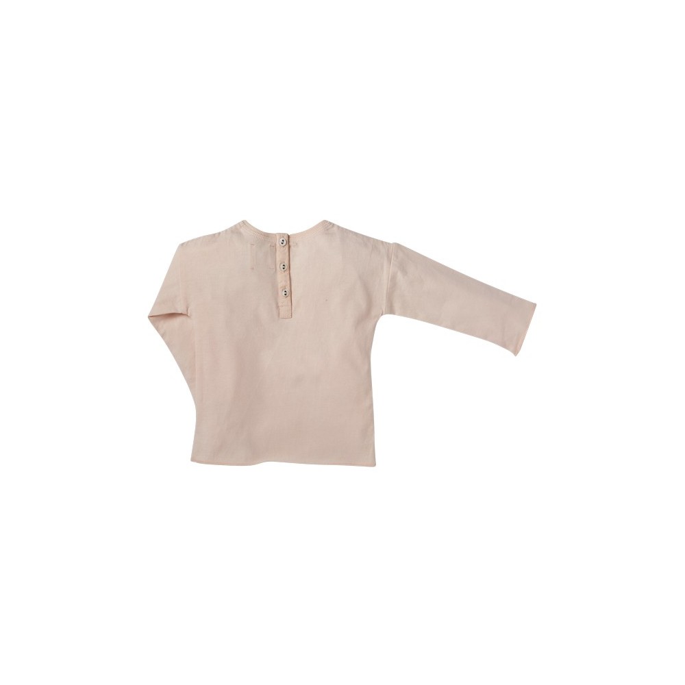 Tee shirt imprimé  Petits bonheurs rose pale