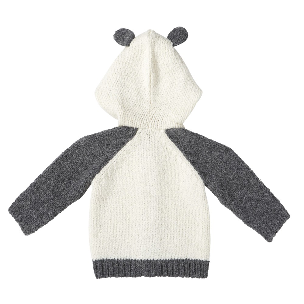 Cardigan  Doudou ecru/grey