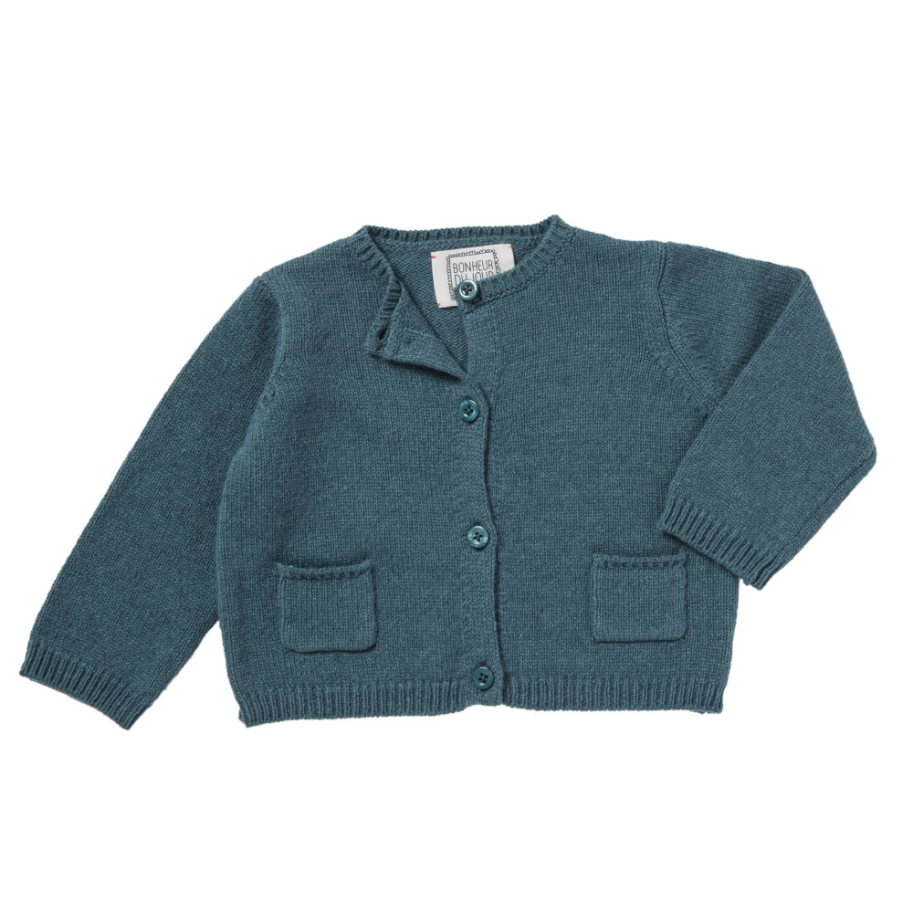 Cardigan  Margaux canard