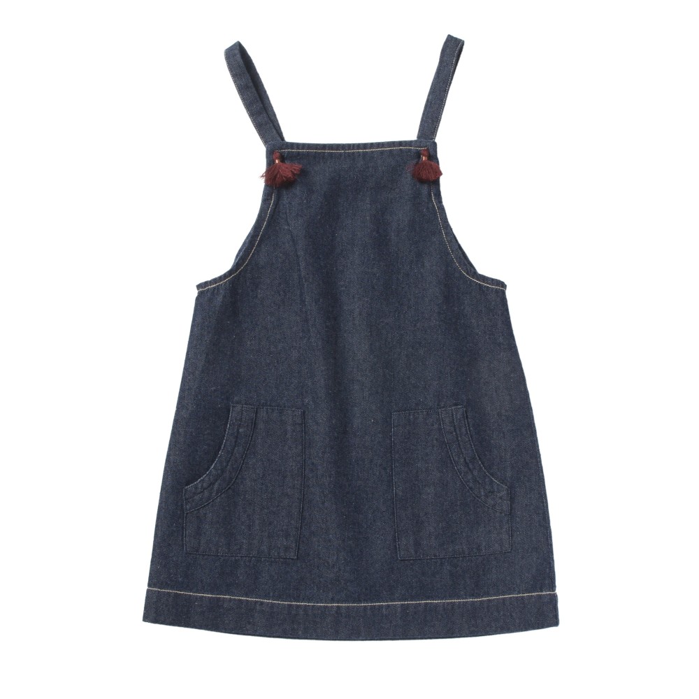 Robe salopette Rebelle denim