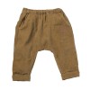 Pantalon sarouel en velours  Simeon ocre