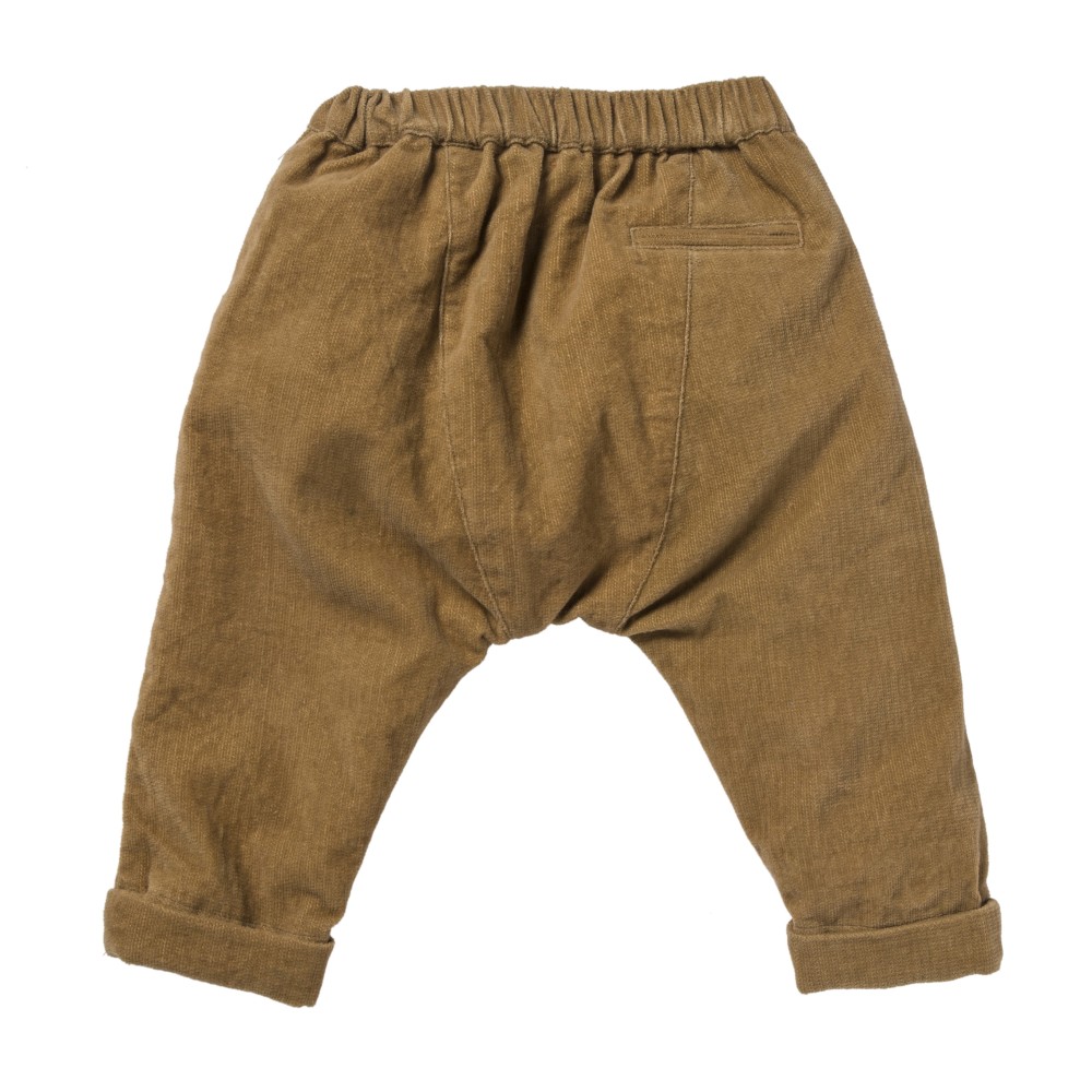 Sarouel velvet pants  Simeon ocre