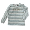 Striped tee-shirt  Otto ecru / blue grey