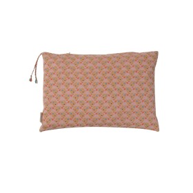 Cushion rectangle shape Birds blue