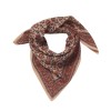 scarf with « Indien » flowers print  Lucette