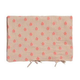 Duvet cover Indian flowers pink