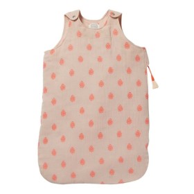 Sleeping bag Indian flowers pink