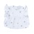 Embroidered blouse with frills  Bleuet white
