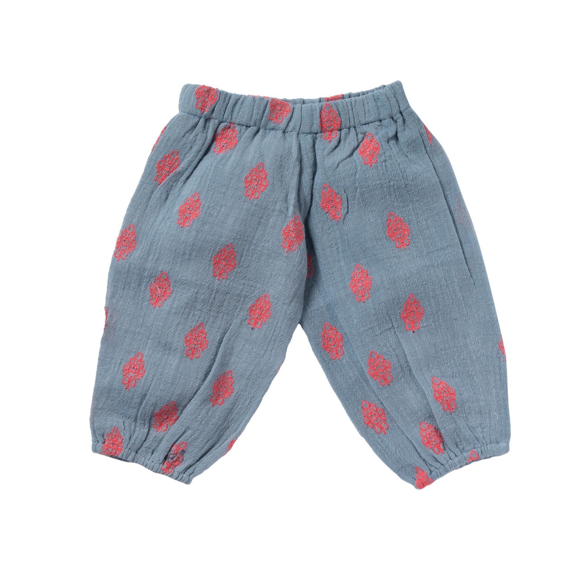 embroidered pants