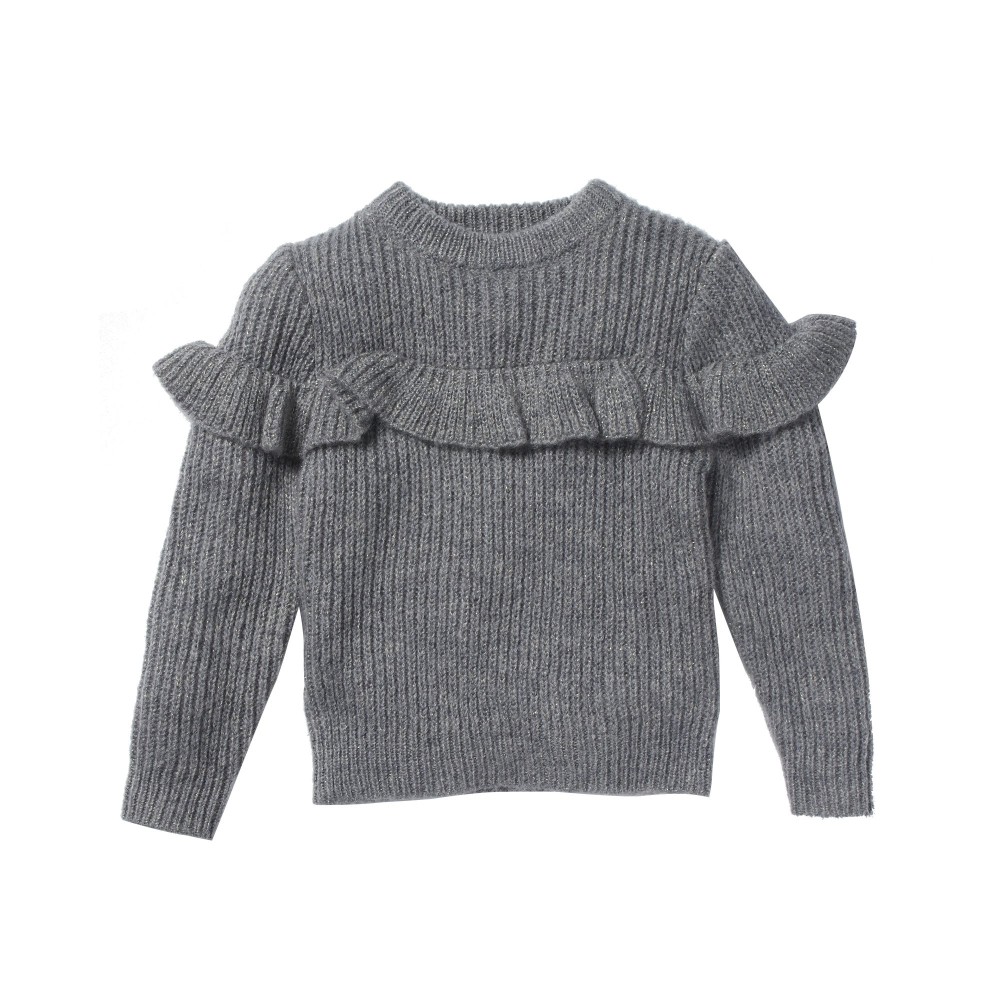 Ribbed sweater Misty grey