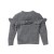 Pull cotelé Misty gris chiné