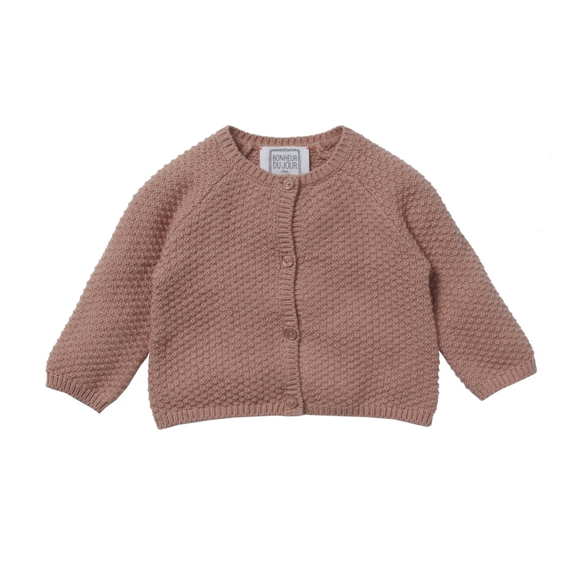 Honey comb cardigan Gretel rosebud