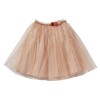 Sequined tutu skirt Melusine pale pink