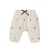 Embroidered sarouel Willy Leaves pinky