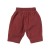 Velvet pant Leon brique red
