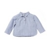 Kurta shirt Felix stripes blue/white